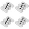 4 Pack Paraurti Del Sedile WC Accessori Per Paracolpi Asse Ideal Standard