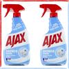 TRADE SERVICE MTKG S.R.L. Ajax Spray Shower Power Anticalcare Lucida Bagno Cucina Acciaio Vetro 2x600ml