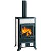 NORDICA Stufa a legna ROSSELLA R1.16 CERAMICA - 9 kW 258 m³