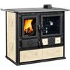 NORDICA Stufa a legna ROSA VST.16 CERAMICA - 8.8 kW 252 m³