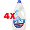 ALBA 4 X ALBA Detersivo Liquido per Lavatrice 3000 Millilitri - 60 Lavaggi