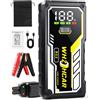 Avviatore Batteria Auto 8000A & Power Bank Booster Avviamento Auto 12V Avviatore