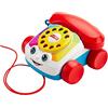 Fisher-Price- Telefono Parlante Trascinabile, Giocattolo per Bambini 1+ Anni, FGW66