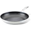Circulon SteelShield C Series - Padella in acciaio inox da 32 cm, grande padella a induzione con antiaderente ibrido, lavabile in lavastoviglie