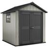 KETER Casetta in resina Oakland 757 colore grigio