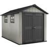 KETER Casetta in resina Oakland 7511 colore grigio