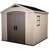 KETER Casetta in resina Factor 8x8 colore beige