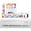 Siser Juliet® Pacchetto Subli - Plotter da Taglio Professionale, Termovinile EasySubli®, Pennarelli Sublimatici, Vinile Glitter, Nastro Termico, Accessori Inclusi