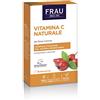FRAU Vitamina C Naturale, Integratore Alimentare a base di Vitamina C da Rosa Canina, Confezione 20 pastiglie, Prodotto Naturale, Senza Lattosio, Senza Glutine, Per Sistema Immunitario e Ossa