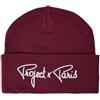 PROJECT X PARIS Bisera (Complemento) Color: Burdeos (Complementos) 99% cotone, 1% spandex per adulti, adatto per l'uso quotidiano e streetwear, con taglia unica
