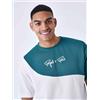 PROJECT X PARIS T shirt Color: verde 53% cotone, 45% poliestere, 2% spandex, da uomo, ideale per l'uso quotidiano e streetwear, taglia M