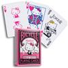 BICYCLE Hello Kitty Rosa Nero Mazzo Carte Poker Standard 52 Carte