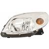 taros trade TarosTrade 37-0150-L-6108 Faro Anteriore Elettrico Con Bordo Cromo Senza Motore Lato Sinistro