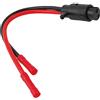 Atwood Attwood 14365-6 - Connettore per motore per pesca a traina, maschio, 2 fili, calibro 8, 12 Volt
