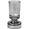 Broste Copenhagen Petra - Vaso grigio fumo, in vetro, diametro: 6,6 cm, altezza: 10 cm