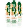 Zuegg Skipper Succo di Frutta Pompelmo Senza Zuccheri Aggiunti, Bevanda a Base di Succo di Pompelmo, Senza Glutine - 55% Frutta, 100% Ingredienti di Origine Naturale (3x1L)