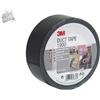 Nastro Americano Telato Nero 3M 1900 Duct Tape Colla Riparazioni Impermeabile 50