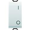 GEWISS - GW10004DY GW10004DY Interruttore Bipolare 250V AC, 16AX, Neutro, Simbolo 0/I, 1 Modulo, Bianco, Serie Chorus
