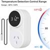 Per Presa Controllo Temperatura per for casa con LCD per for trasparente e Ampia