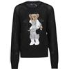 Polo Ralph Lauren Cotton Crewneck Sweater with Polo Bear 156728288 [U]