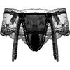 Brand New Biancheria Intima Uomo Mutandine Vedere Femminile Tanga Traspirante Through
