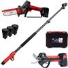 Bluebird Forbice PS 23-28C FASTER + Potatore CS 23-05A + prolunga EP 22-32 + 3 batterie