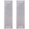 OMEGA 2 filtri grasso alluminio 525mm x 162mm x 9mm per RBES62B RPD3CL9BK V