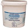 Guaina Liquida Impermeabilizzante POLIGOMMA-Rossa Fibrata e Calpestabile (14 LT)