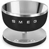 Smeg KSC01BLMWW Bilancia Cucina Digitale Nera 5 Kg 1,8 lt