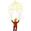 No Decorazione A LED con Paracadute di Babbo Natale, Tramite USB, c7335
