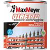 VERNICE SMALTO ANTIRUGGINE METALLO FERRO VERNICIATO NERO BRILLANTE MAXMEYER 75ML