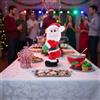 Bambola Di Babbo Natale Elettrica, Giocattolo Di Babbo Natale Che Si Muove E