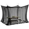 Tenda a baldacchino quadrata in rete sospesa 300x300x250 cm poliestere pe