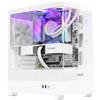 Noua Fobia LH200, Case PC Gaming Micro-ATX, Ventola Bianca 120mm, Case Micro Tow