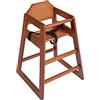 Bolero dl901 Seggiolone, finitura in legno scuro
