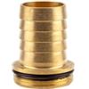 Gardena Ugello in ottone: connettore in ottone per valvole di fondo e intermedie, adatto per tubi da 32 mm (1 1/4 pollice) (7252-20)