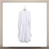 Dior Riviera Midi Ruffle Dress White Cotton Poplin 641D23A3076 158483005 [U]