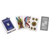 Dal Negro Romagnole 95 Plastic 015008 Italian Regional Playing Cards, Blue Case