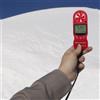 1pc mini anemometro digitale palmare hygrothermografica pratico senza batteria