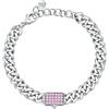 CHIARA FERRAGNI Bracciale Donna CHIARA FERRAGNI J19AUW16 Grumetta in Acciaio con Zirconi