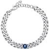CHIARA FERRAGNI Bracciale Donna CHIARA FERRAGNI J19AUW23 Grumetta in Acciaio con Zircone Blu