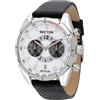 Sector Orologio Uomo Cronografo SECTOR R3271794015 con Cinturino in Pelle Nero