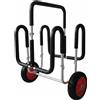Carrello SUP Alluminio Leggero Carrello Wave Smontabile per Spiaggia, Mare