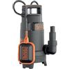 BLACK+DECKER Pompa Immersione BXUP750PTE per Acque Chiare e Scure 750 W Acque Chiare E Scure