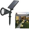 Universo FARO LED PANNELLO SOLARE FARETTO . RICARICABILE 7 W LUCE CALDA DA GIARDINO