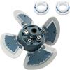 Kit Ricambi Pulitore Piscina Alta Compatibilità Ricambi Aspiratore Piscina