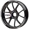 Does not apply Adesivi Cerchioni Moto Auto Bici e MTB Set Completo per 2 Ruote Strisce Cerchi