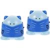 Set of 2 Bidone Aspiratutto Piccolo Aspirapolvere Da Tavolo Portatile