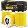 3 Filtri per Aspirapolvere Kärcher [WD3, WD2, WD1, MV3, MV2, A, K, KNT, NT, SE,