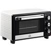 HOMCOM Forno Elettrico 1400W 16L Temperatura Regolabile 230° Bianco Fornetto